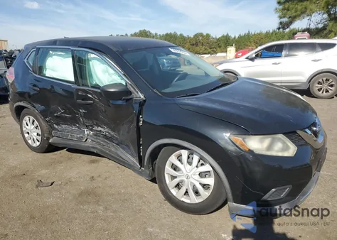 2016 Nissan Rogue S из США, поврежденный, VIN KNMAT2MV5GP643331